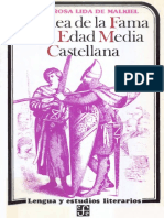 LA IDEA de LA FAMA en La Edad Media Castellana (M Rosa Lida de Malkiel)