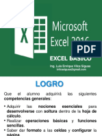 Primeros Pasos Excel 2016