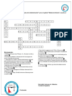 Actividad 2 - Crucigrama Del Modelo de Historia - Daniel Meza