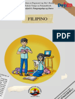 Filipino: Modyul 6: Pangangalap NG Datos