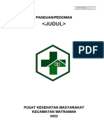 2022.format PEDOMAN - PANDUAN Bencana Matraman