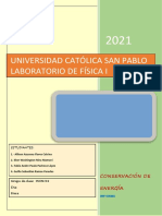 Informe Práctica Conservación de Energía