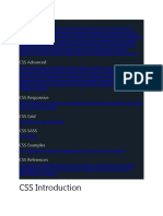 CSS Introduction