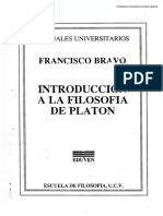 Bravo - Francisco Introduccion A La Filosofia Platon FHNM