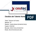 Gestion del Talento Humano II