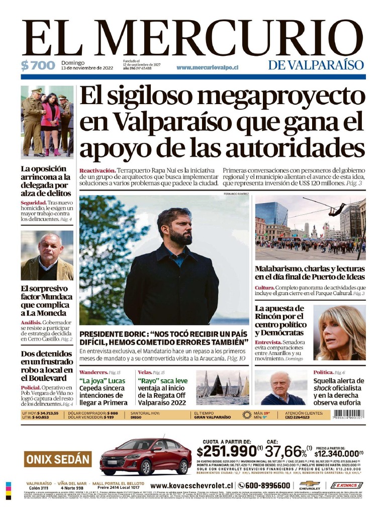 El Mercurio De Valparaiso 13112022 PDF