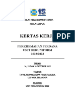 Kertas Kerja Perkhemahan 2022