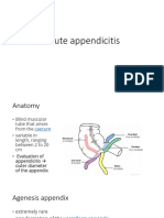 Pathology of Appendix