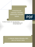 RENCANA For PORTAL - Pengenalan Undang - Undang Tanah - en Wan