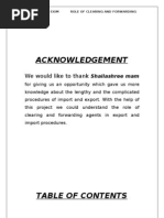 Download Export and Import Clearance Procedures and Documentation by AJESH SN60734983 doc pdf