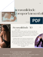 A sensualidade comportamental: reencontro consigo mesma