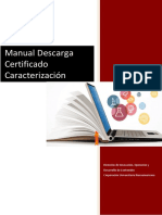 Manual Encuesta de Caracterización - V1