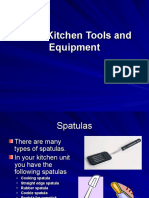 Basic Kitchen Tools and Equipment