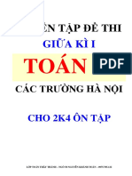 Tuyển Tập Đề Thi GK1-Toán 11-Thầy Nguyễn Chí Thành