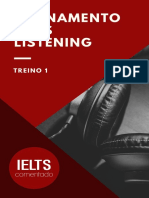 Liste de Exerícios - Treinamento Ielts Listening - Treino 1