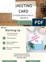 Modul Greeting Card 2 Meeting Kelas 8