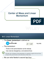 Center of Mass and Linear Momentum