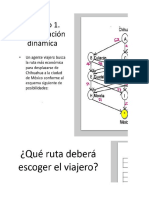 Ejemplo Programación Dinámica