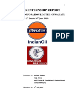 Summer Internship Report Indian Oil Corp