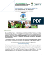 Pastoral Ambiental: Plan de Acción Laudato Si ' Pastoral Ambiental