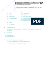 Plan de Mejora LLL Bimestre - 5to Año - 2022 - DEYSI ALIAGA