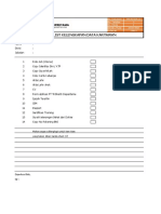 FM - HC-014.1.1 - Form Checklist KLNGKPN Dok. Kary. Rev. 0