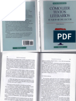 Moreiro, Cómo Leer Textos Literarios (Poesía)