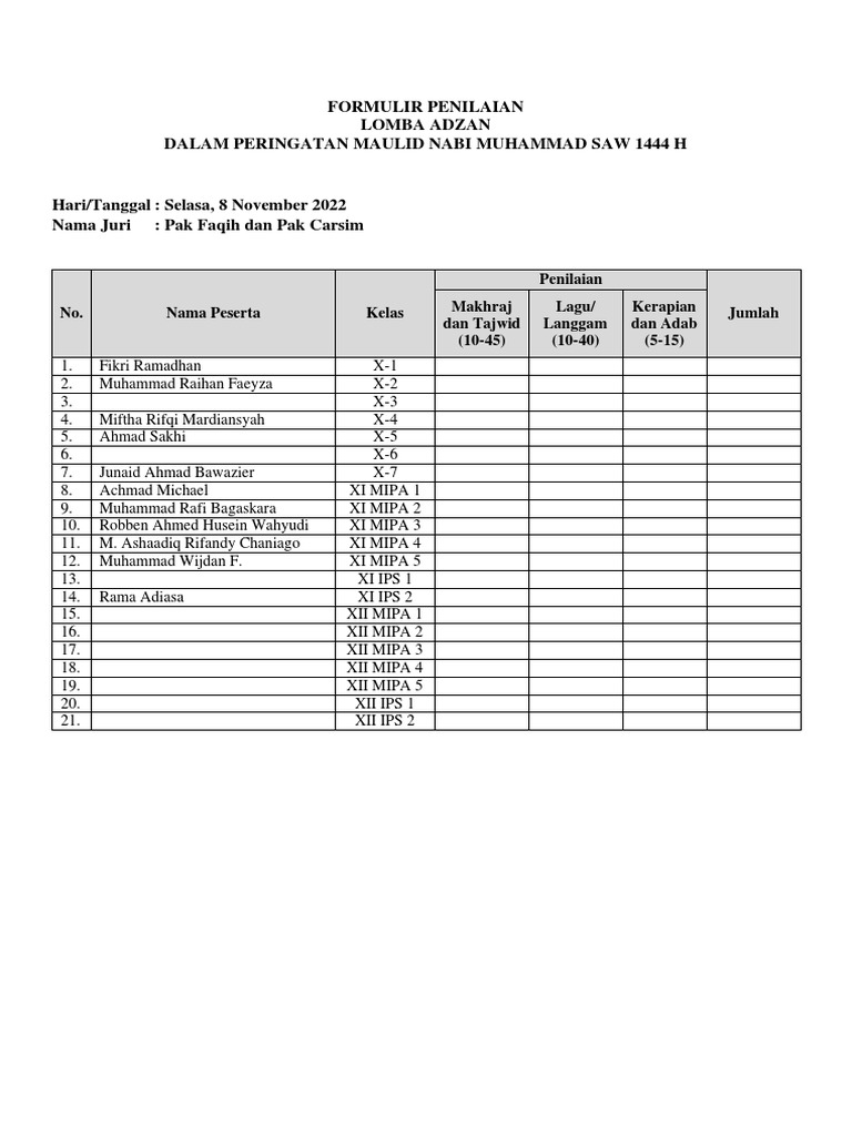 format-penilaian-lomba-adzan-pdf