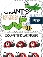 Mini Busy Book Bugs