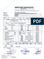 3.4 Inspection Certificate