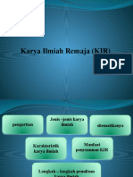 Karya Ilmiah Remaja (KIR) Jenis dan Manfaat