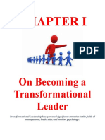 1 On Becoming A Transformational Leader