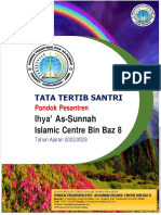 Tata Tertib Santri Pesantren Bin Baz 8 2022-2023. Fix