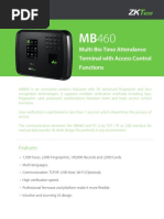 MB460 Data Sheet - English