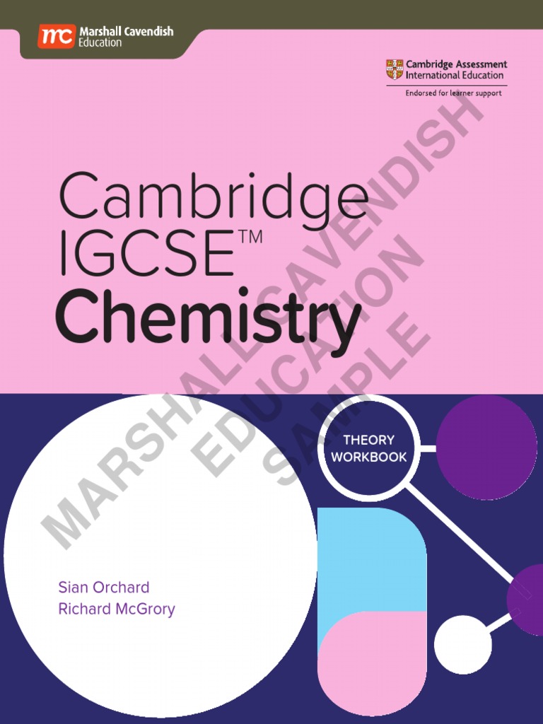 Cambridge igcsetm chemistry theory workbook pdf test assessment