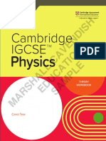 Cambridge IGCSE Physics Theory Workbook