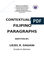 Contextualized Fil - Paragraph Dagani