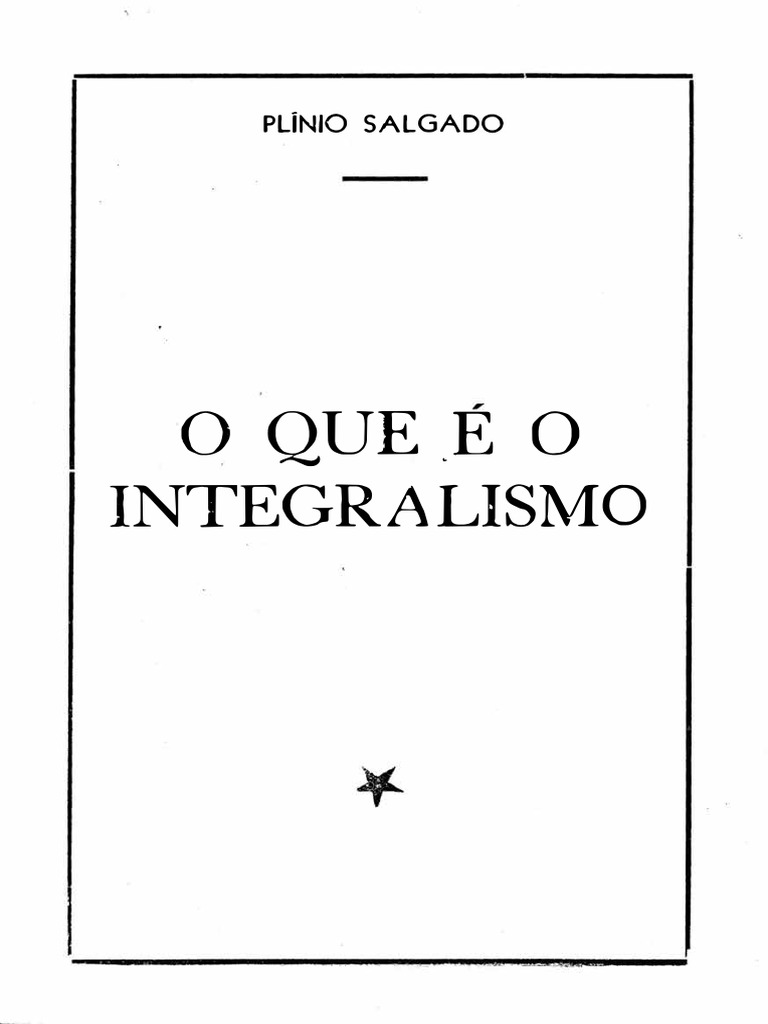 Integralismo: O Negro E O Integralismo – YOUG