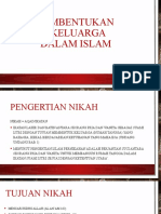 Pembentukan keluarga dalam islam