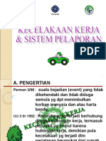 Kecelakaan Kerja & Sistem Pelaporan