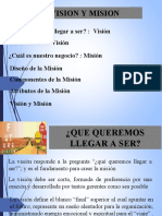 Vision y Mision