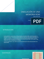 Simulación de Una Memoria Rom