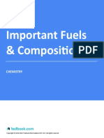 Important Fuels & Composition - Study Notes