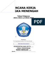 Contoh Rencana Kerja Jangka Menengah (RKJM) 2021-2025