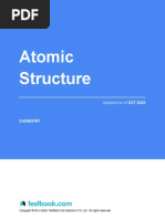 Atomic Structure - Study Notes