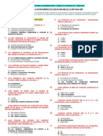 Test para Canje de Licencias