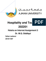 Assignment 3 - Hotels On Internet