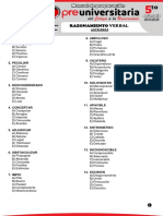 Semana 3 Letras