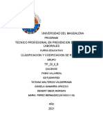 Metodos de Evaluacion de Riesgos - Clasificacion y Codificacion de Riesgos Maria Perez