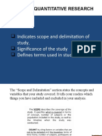 Quarter 2 Scope and Delimitation Significance and Definition of Terms